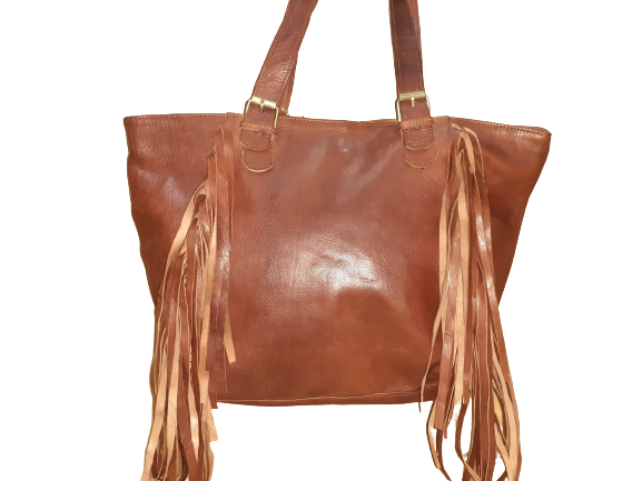 Sac femme à franges