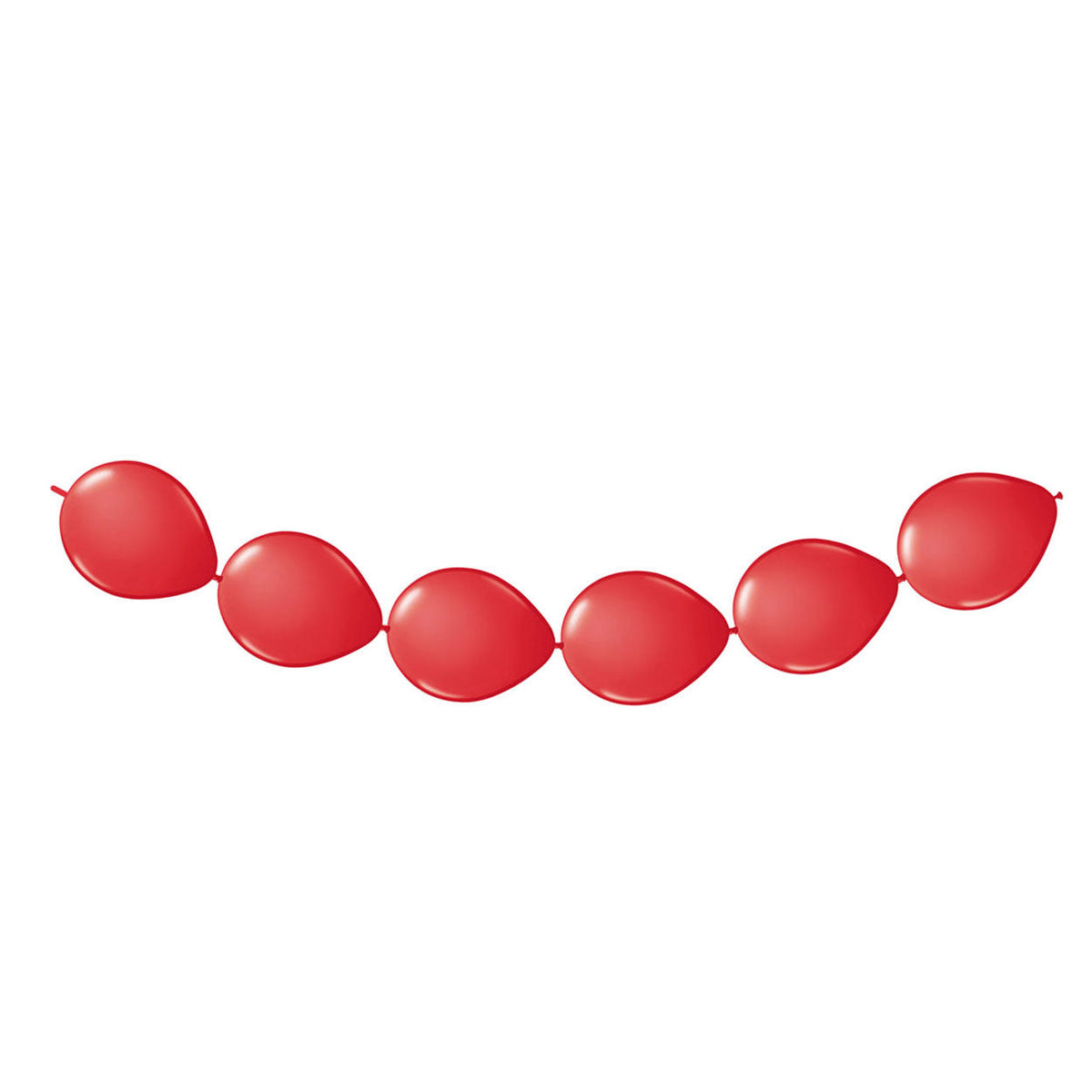Ballons rouges Folat – lot de 8