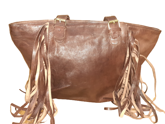 Sac femme à franges