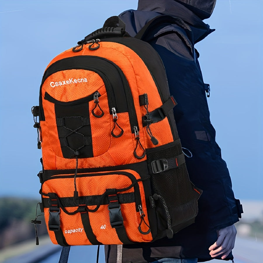 Large Capacity Travel Backpack with Chest Bag-3