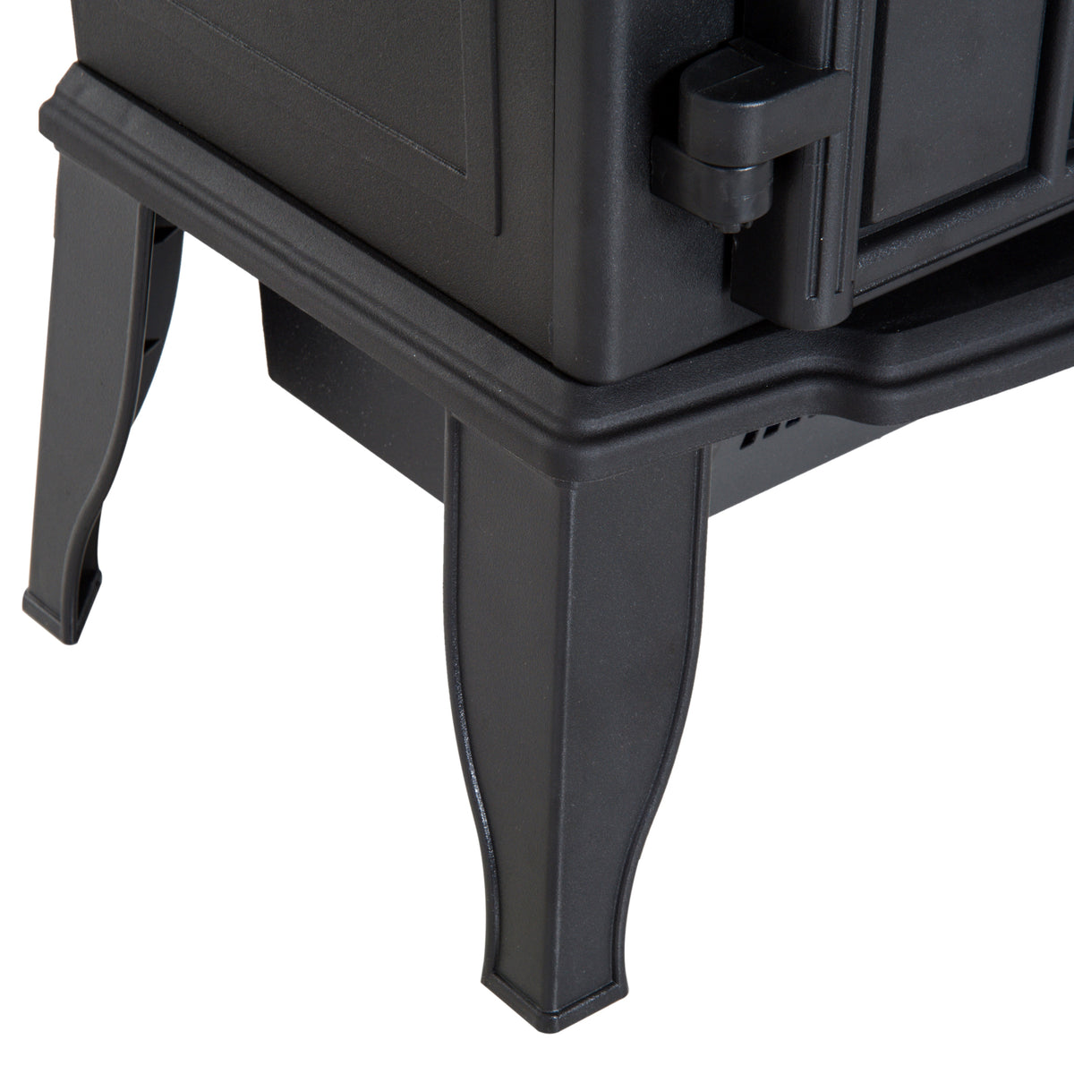 Cheminée électrique sur pied 1000/2000 W, fausse cheminée décorative avec effet flamme LED, protection contre la surchauffe, zone de couverture 15-30 m², noir-8