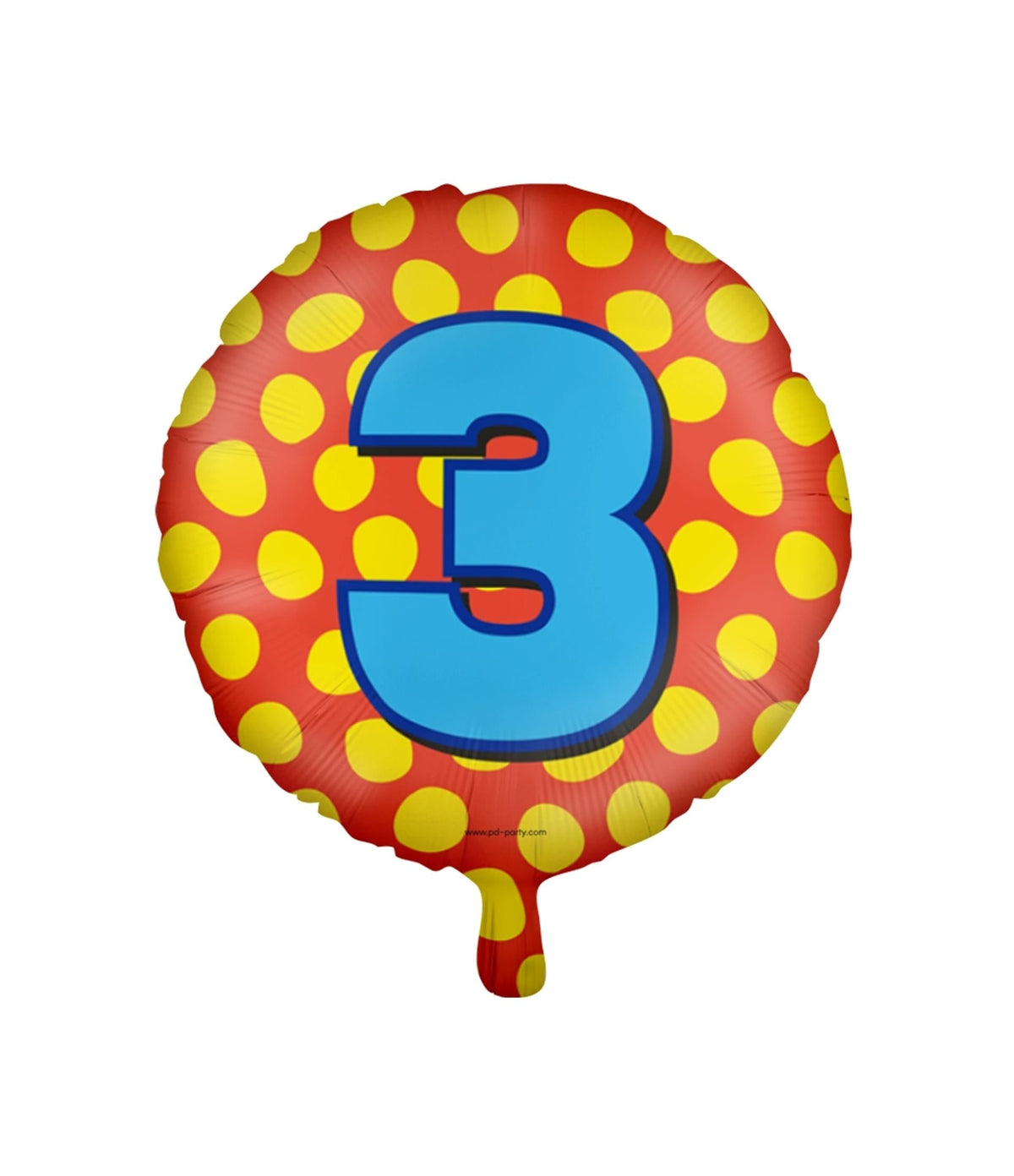 Ballon aluminium Paperdreams – 3 ans
