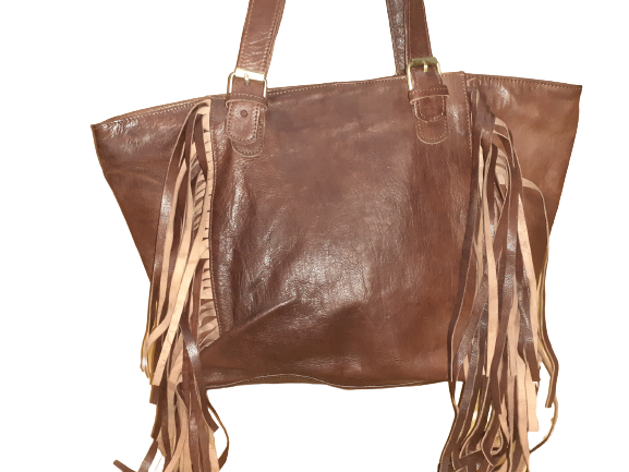 Sac femme à franges