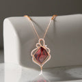 TYRA Collier Plaquée Or Rose 14K-0