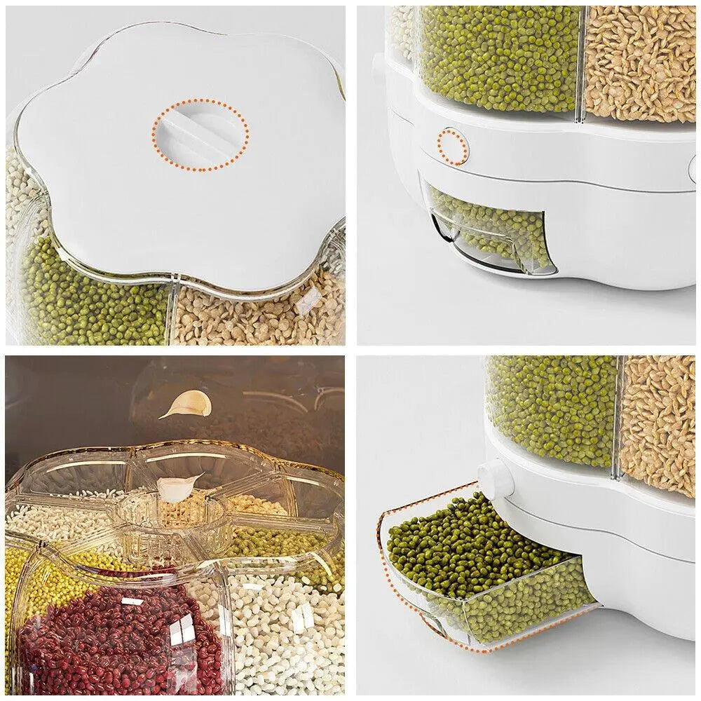 Boîte de conservation pour aliments secs