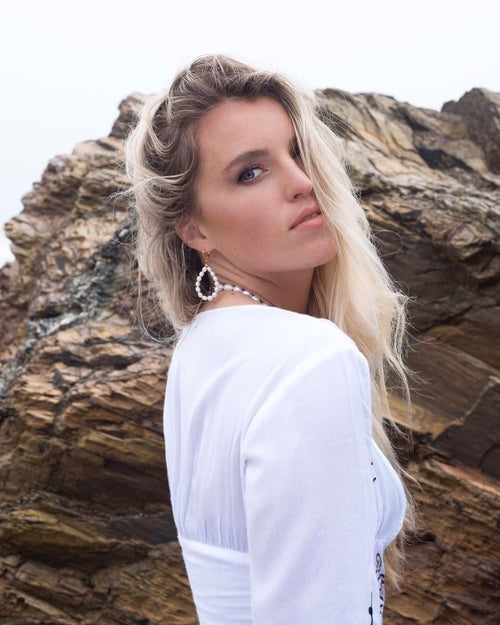 Boucles d'oreilles pendantes perle – modèles variés