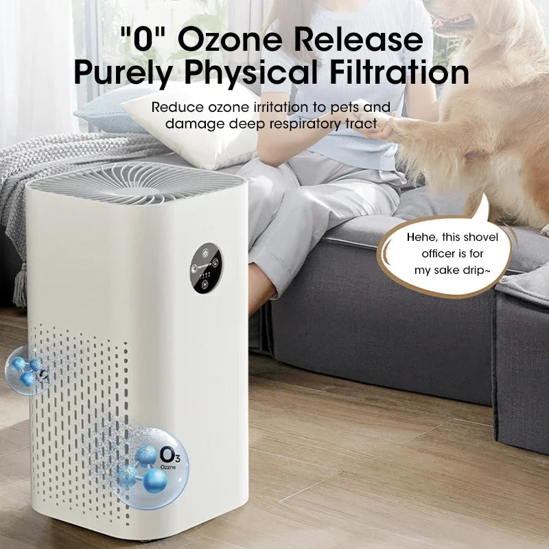 NNEOBA Air Purifier Negative Ion Pet Odor Removal