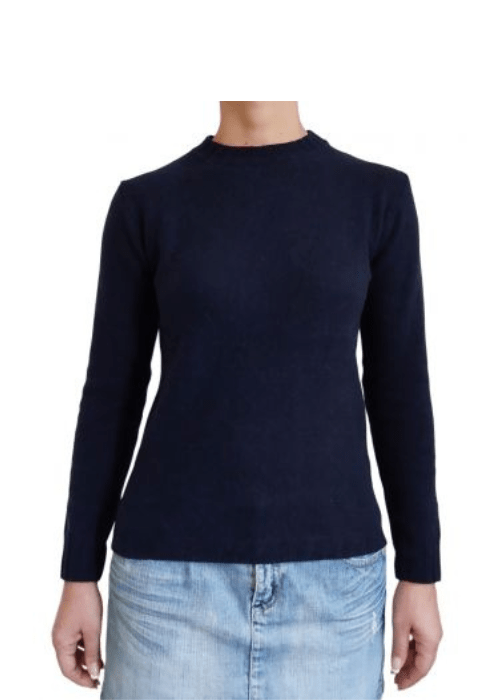 Pull col rond femme en cachemire recyclé – Lanaioli