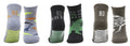 Chaussettes Antidérapantes Enfant Dinosaure en Coton Écologique (3 paires)