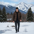 RB5005A | CIMONE Unisex Knit Beanie in a Tubular Wool Blend Made in Italy. Black. One Size.