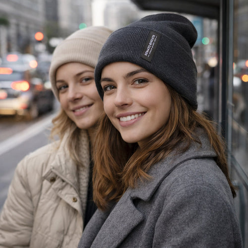 Bonnet unisexe Cimone en laine mélangée Made in Italy – anthracite