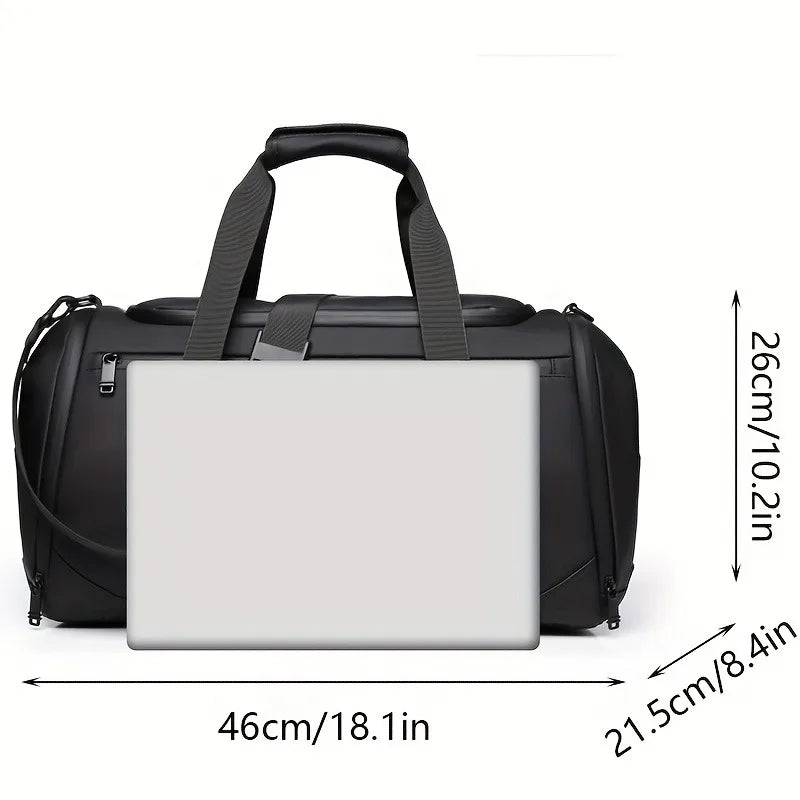 Capacity Travel Duffel Bag with Compartments-3