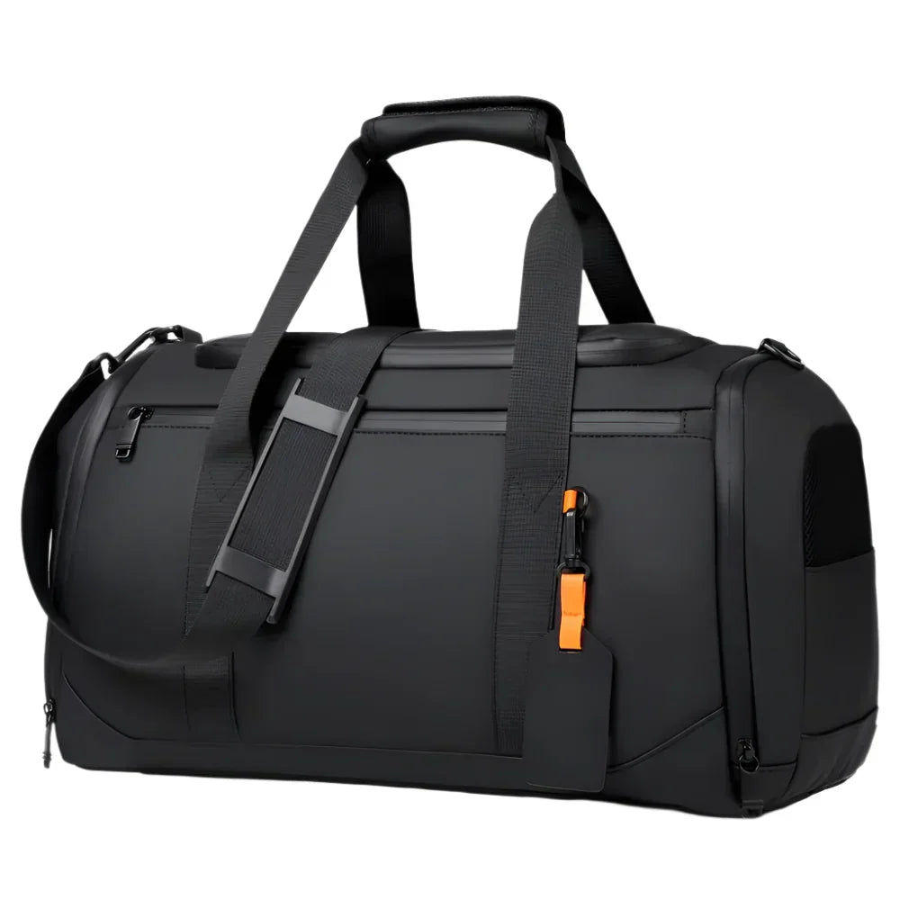 Capacity Travel Duffel Bag with Compartments-0