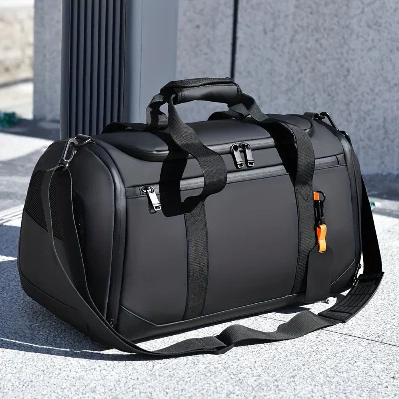 Capacity Travel Duffel Bag with Compartments-1