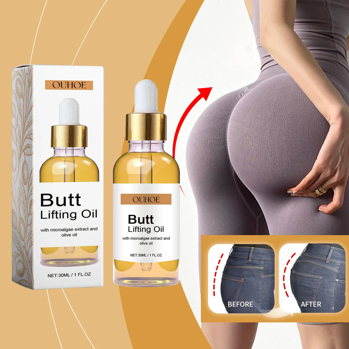 Buttock Enlargement Oil