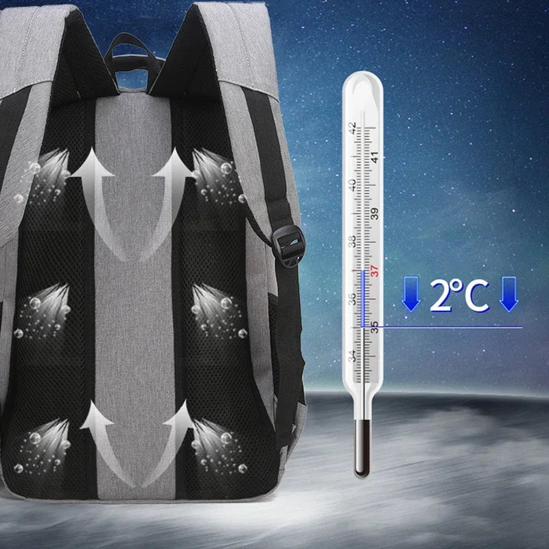 Large Capacity Laptop Backpack for Men-4