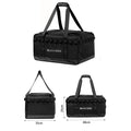 Sac de rangement camping 30 L renforcé – Noir