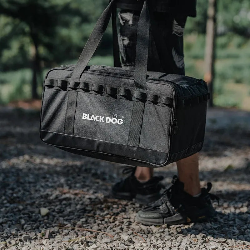 Sac de rangement camping 30 L renforcé – Noir