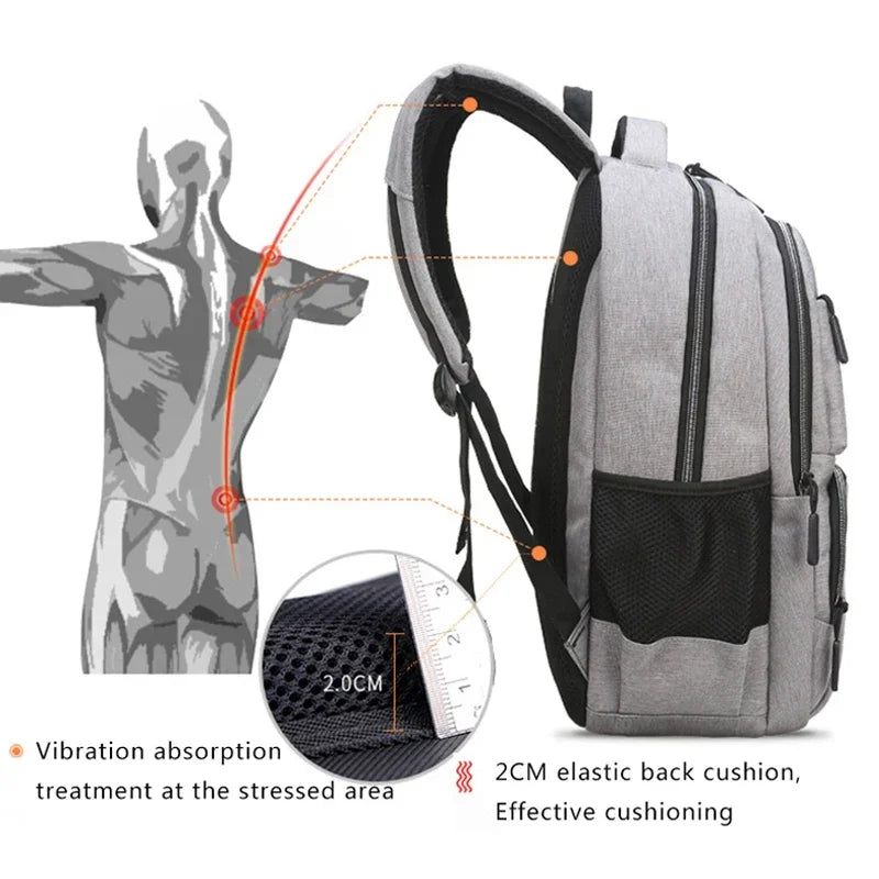 Large Capacity Laptop Backpack for Men-3