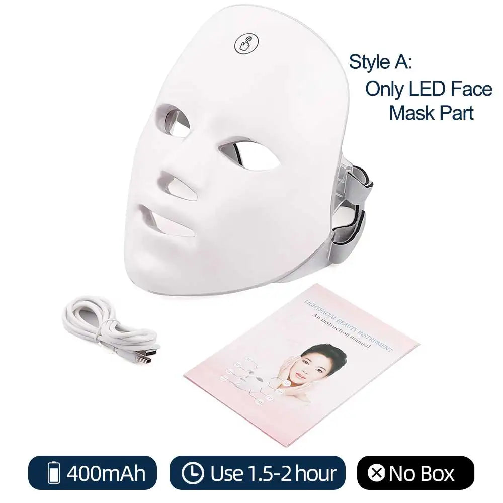 7 Colors Led Facial Mask