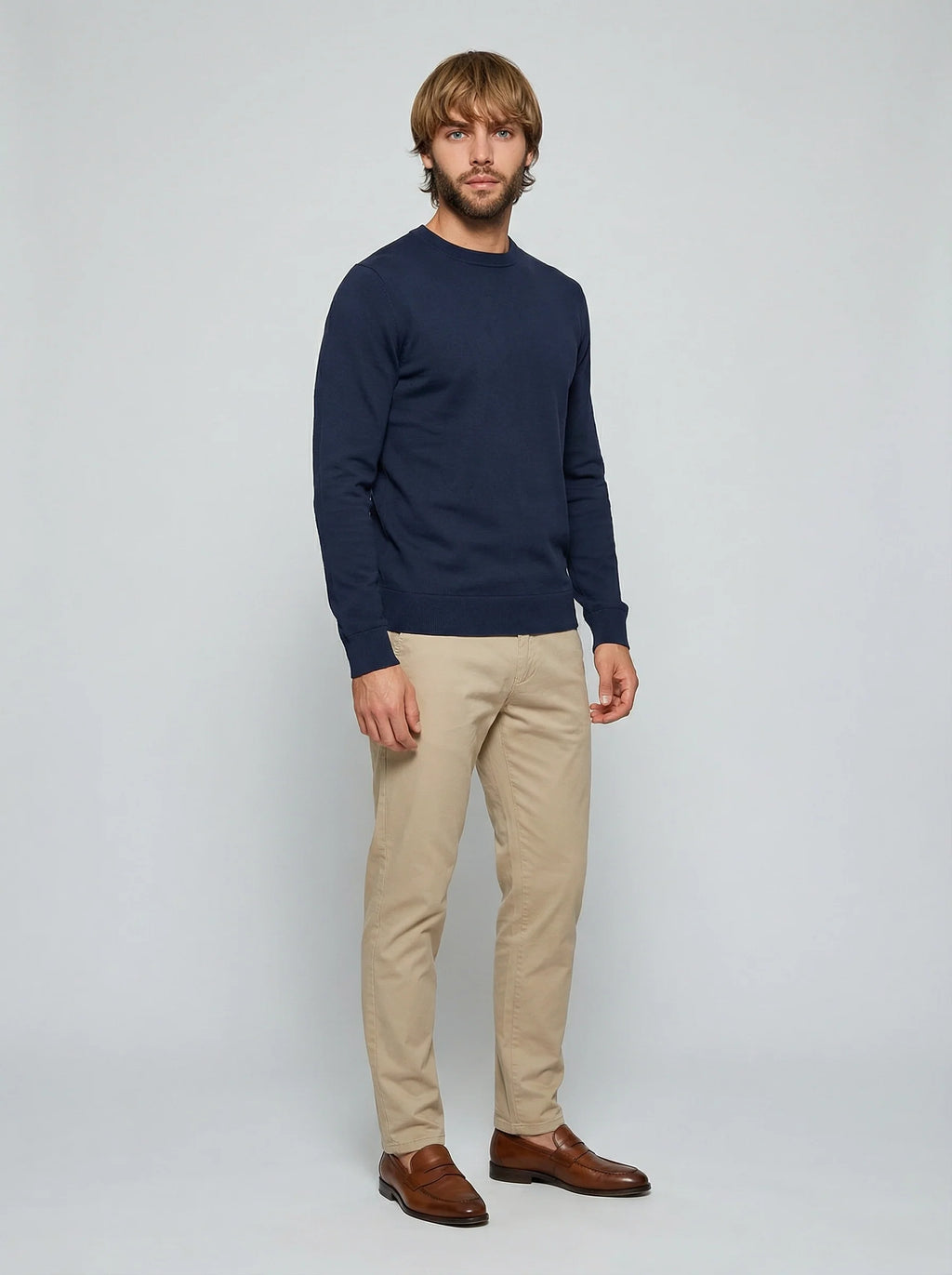 Sweat en coton bio bleu marine – Made in France