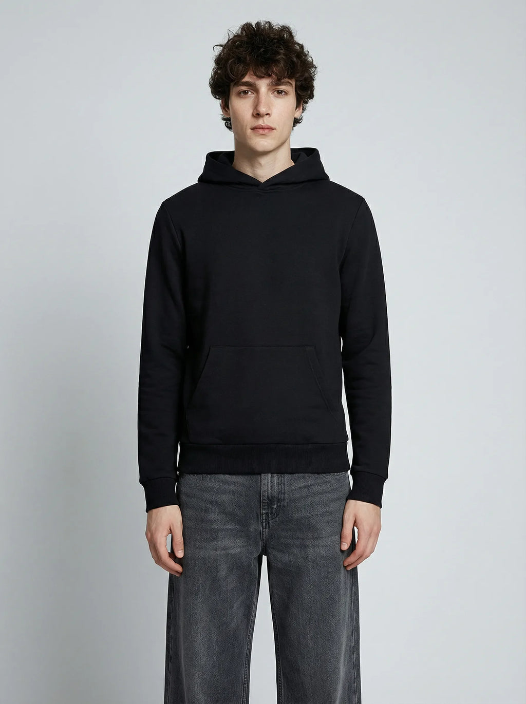 Sweat à capuche noir – Made in France