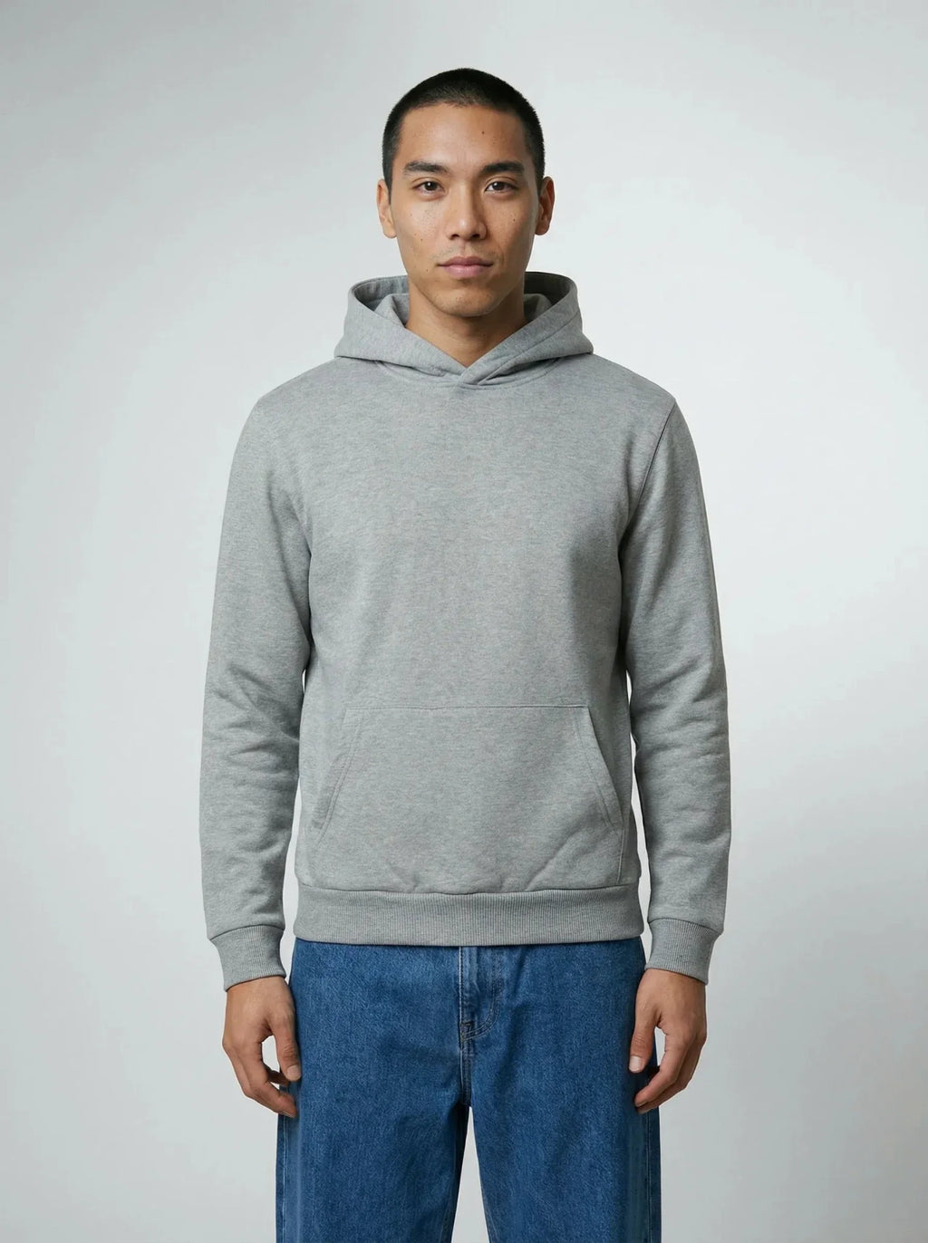 Sweat à capuche gris – Made in France