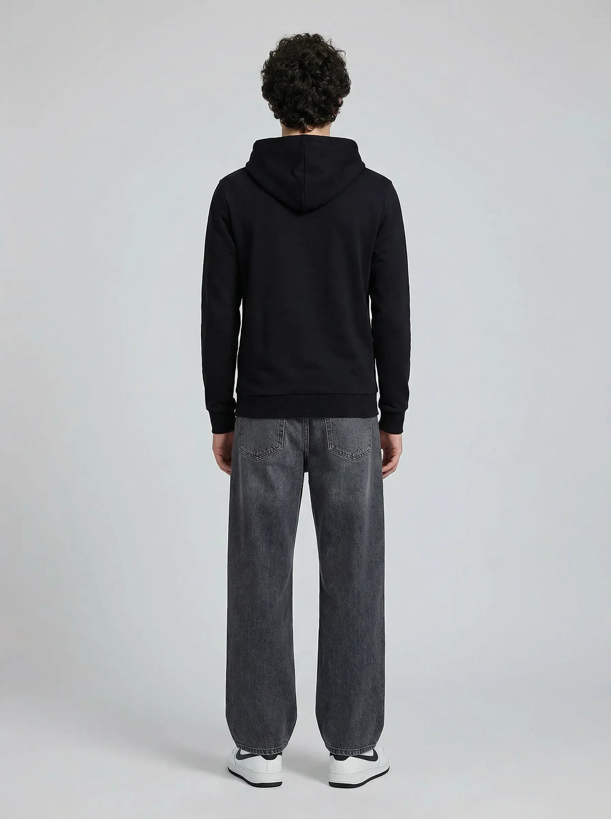 Sweat à capuche noir – Made in France