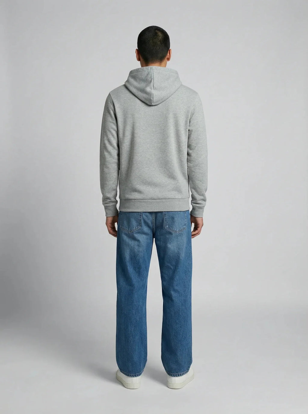 Sweat à capuche gris – Made in France