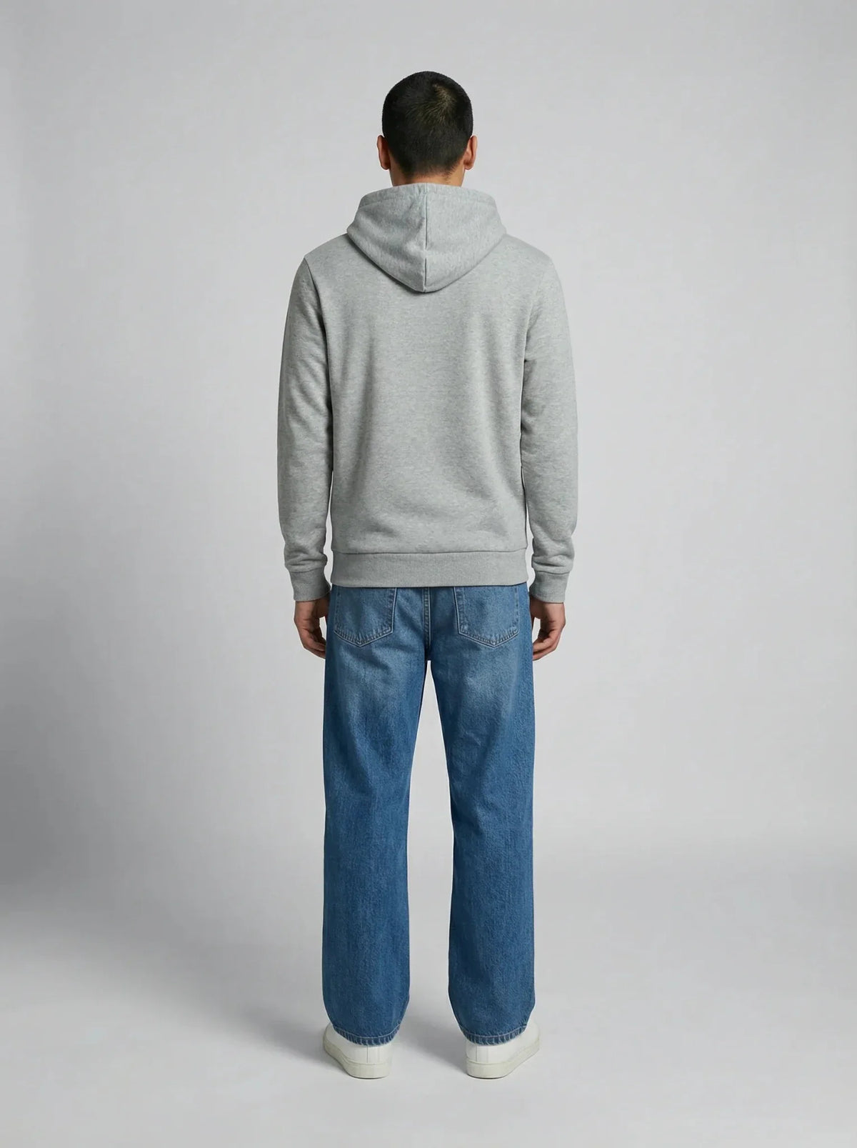 Sweat à capuche gris – Made in France