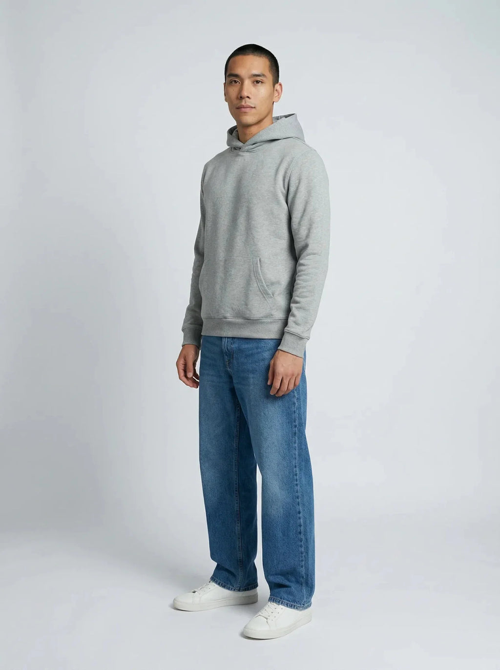 Sweat à capuche gris – Made in France
