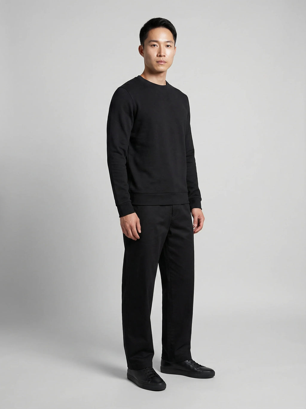 Sweat en coton bio noir – Made in France