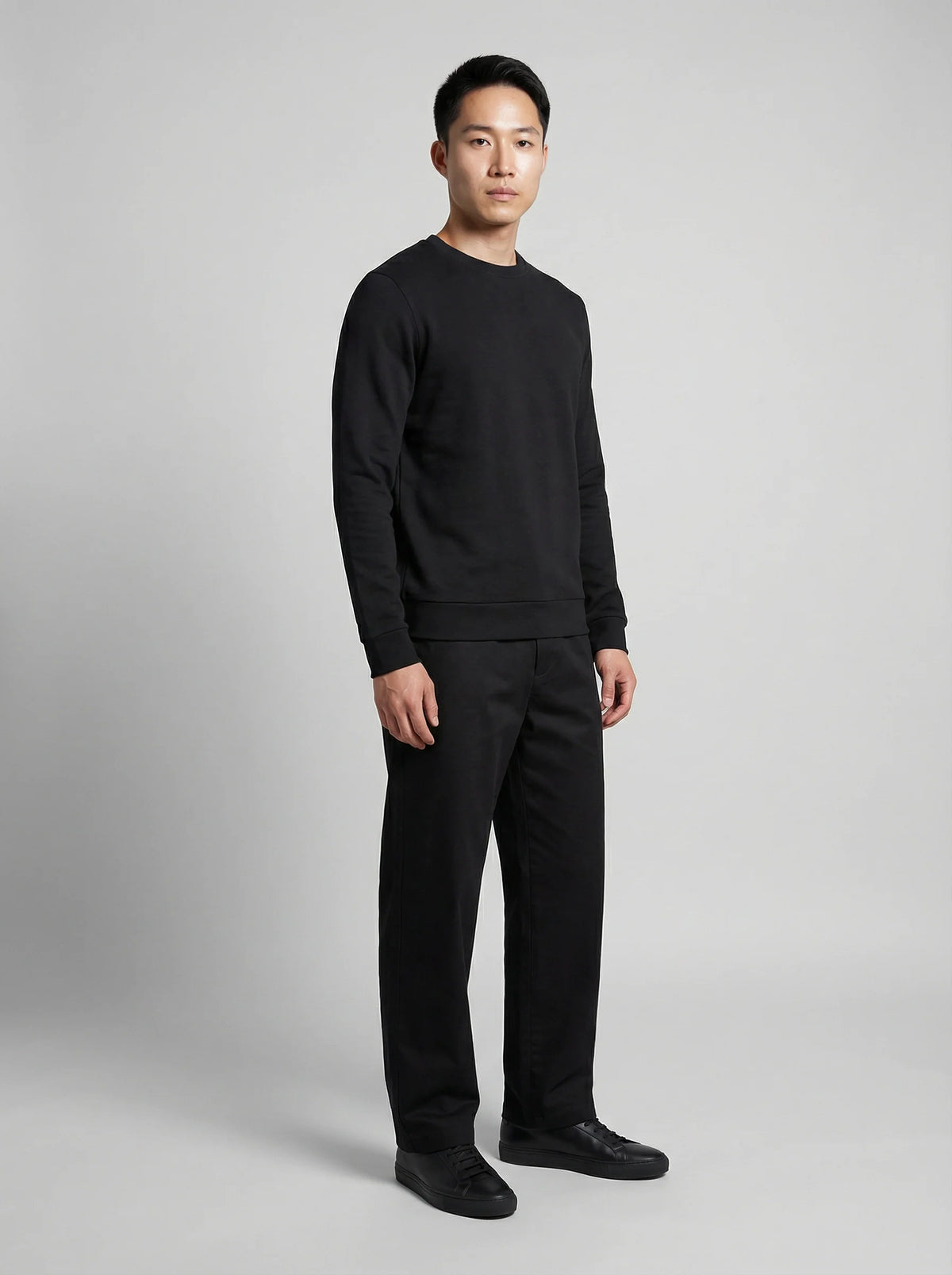 Sweat en coton bio noir – Made in France