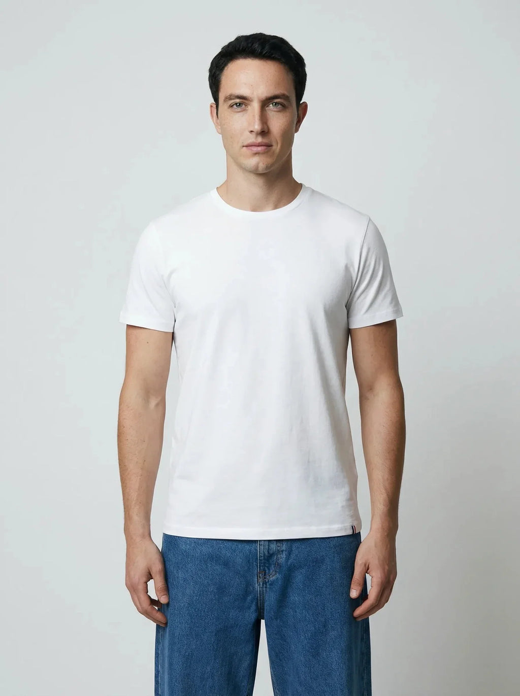 T-shirt en coton blanc – Made in France