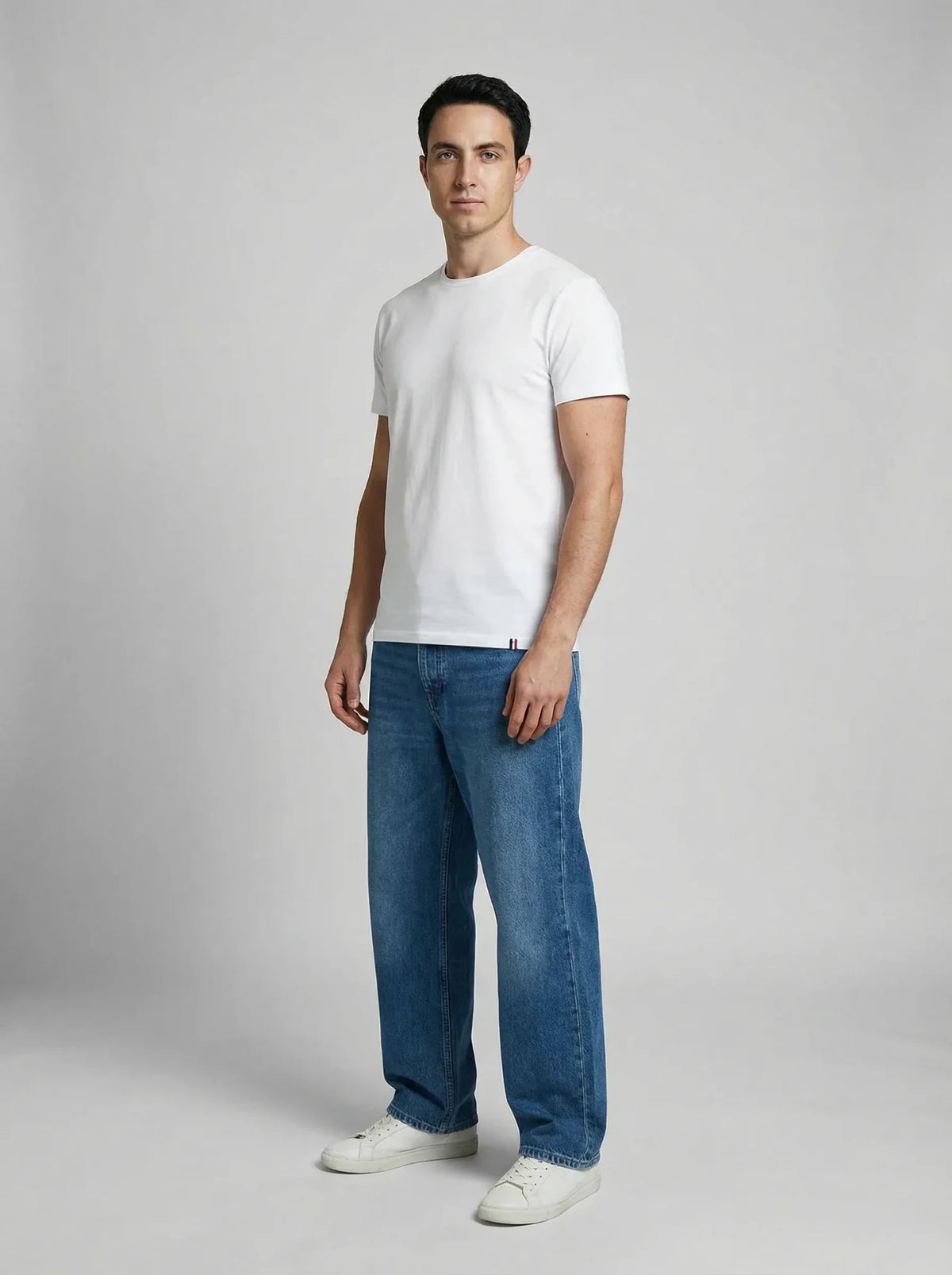 T-shirt en coton blanc – Made in France
