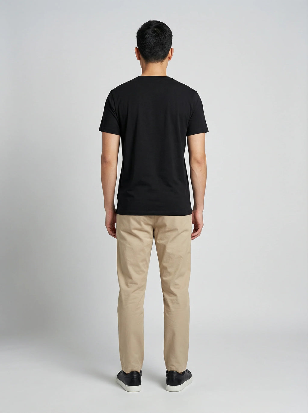 T-shirt en coton noir – Made in France