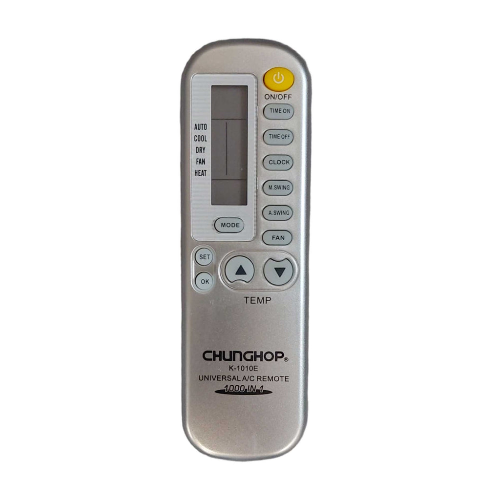 NNEDSZ Air Conditioner AC Remote Control Silver - For XINLE YAIR YAOMA YIDONG YORK