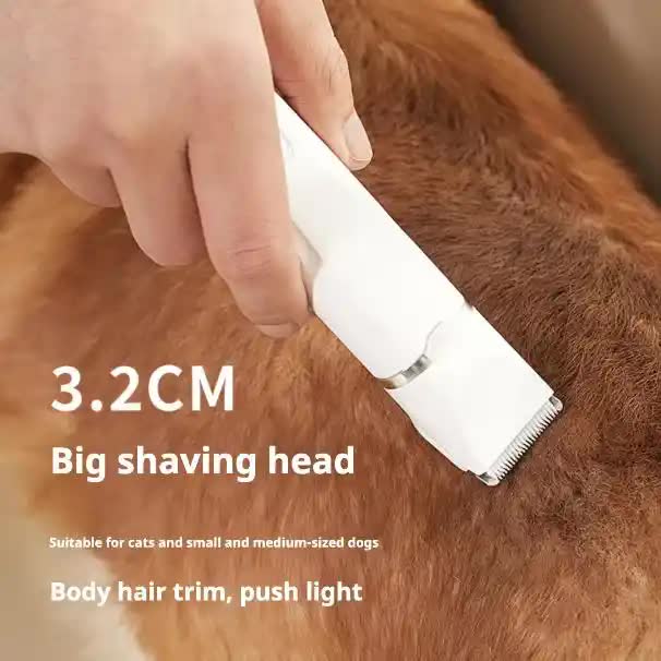 NNEDSZ Blue T70 4-in-1 Pet Grooming Kit- Full Body, Detail, Paw Hair Trimmer & Nail Grinder