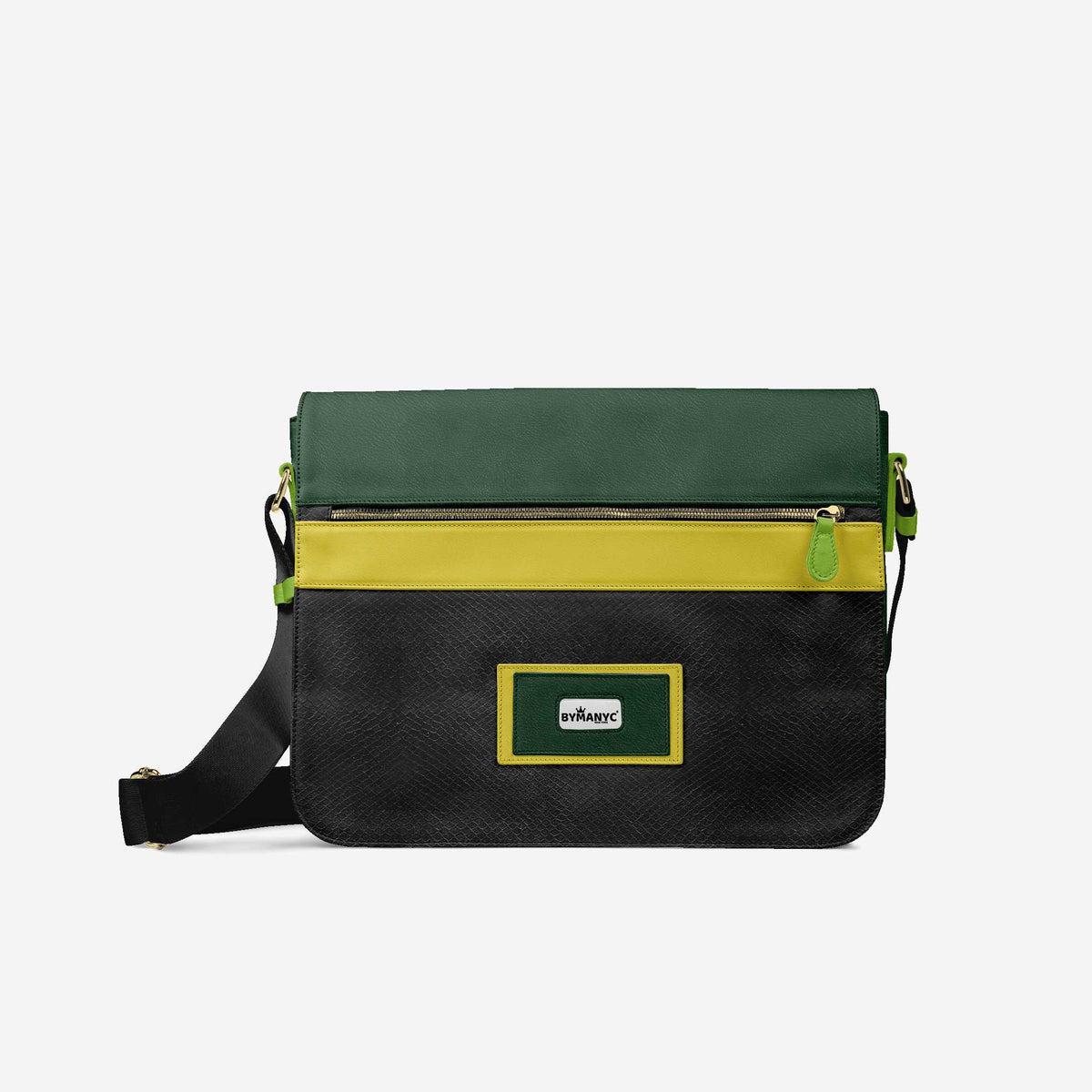 Sacoche vegan Executive 16” BYMANYC® New York – fabriquée en Italie