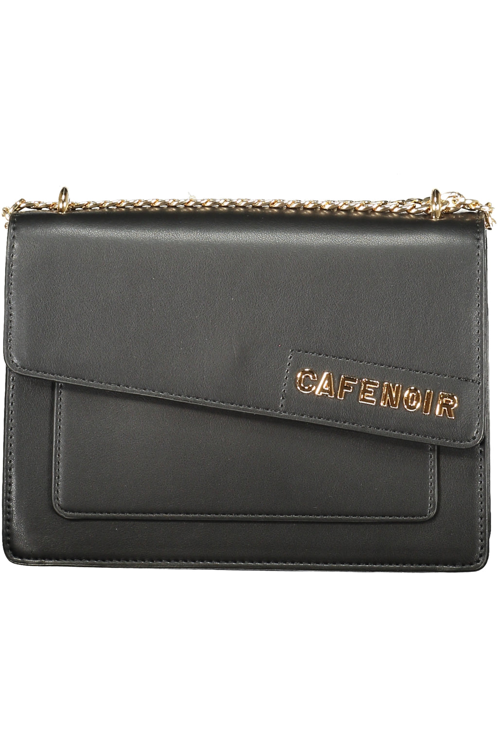 Sac porté épaule femme noir Cafènoir – chaîne