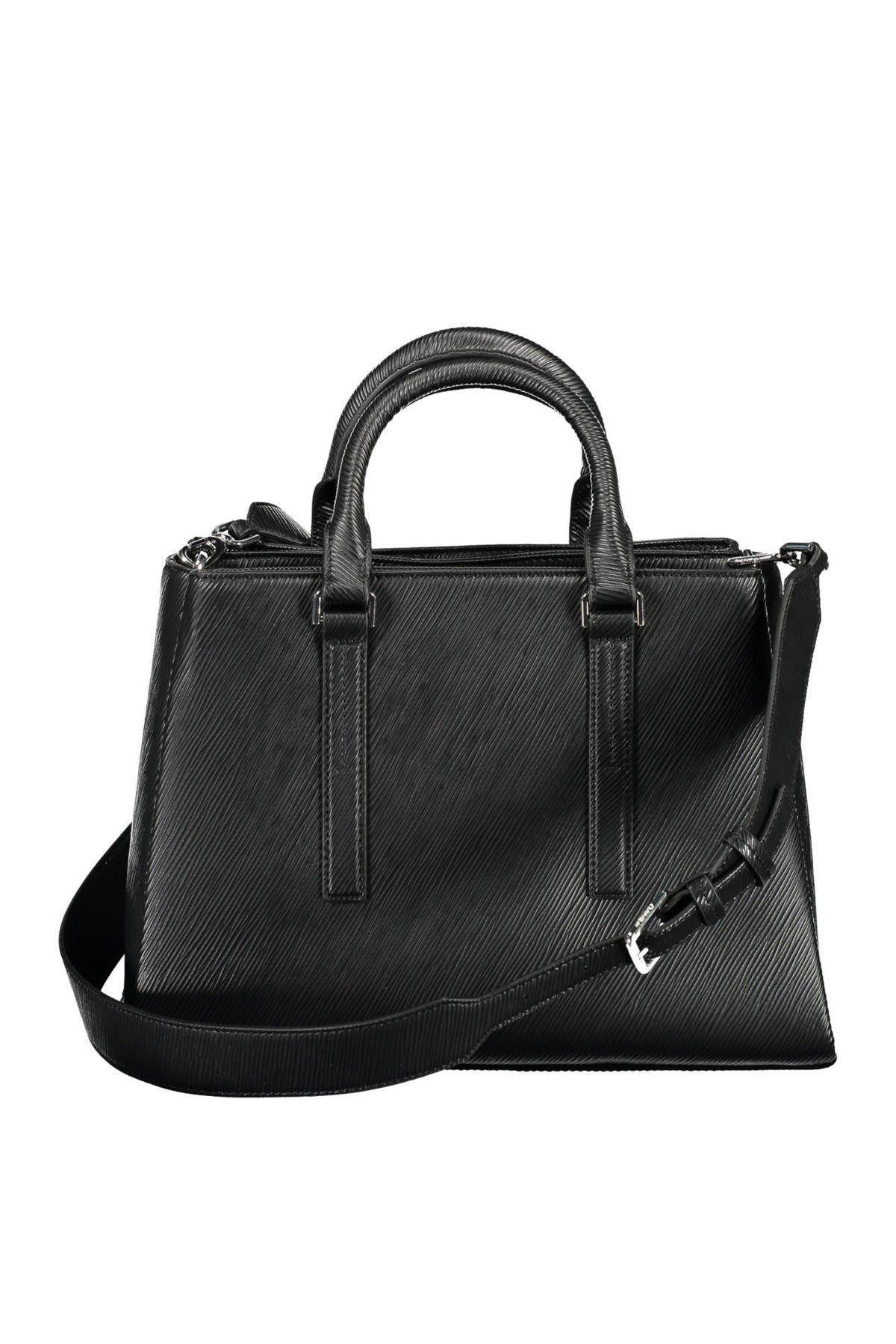 Sac femme noir Calvin Klein – 2 anses, fermeture à clip