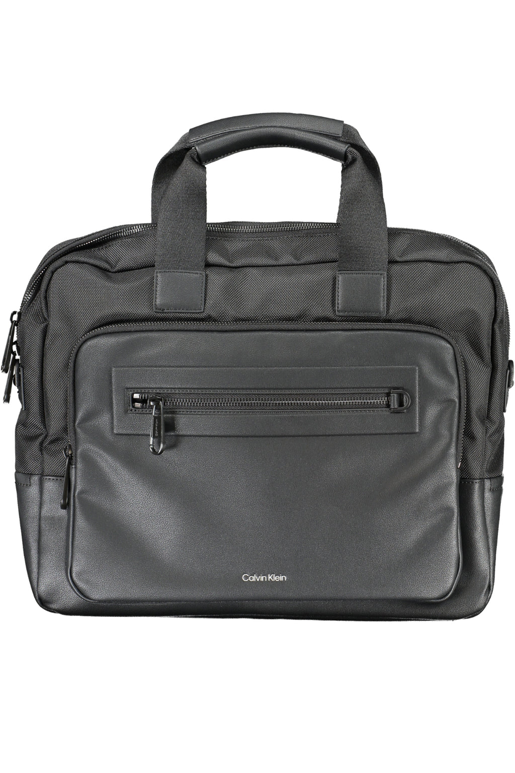 Porte-documents homme noir Calvin Klein – 2 poches extérieures
