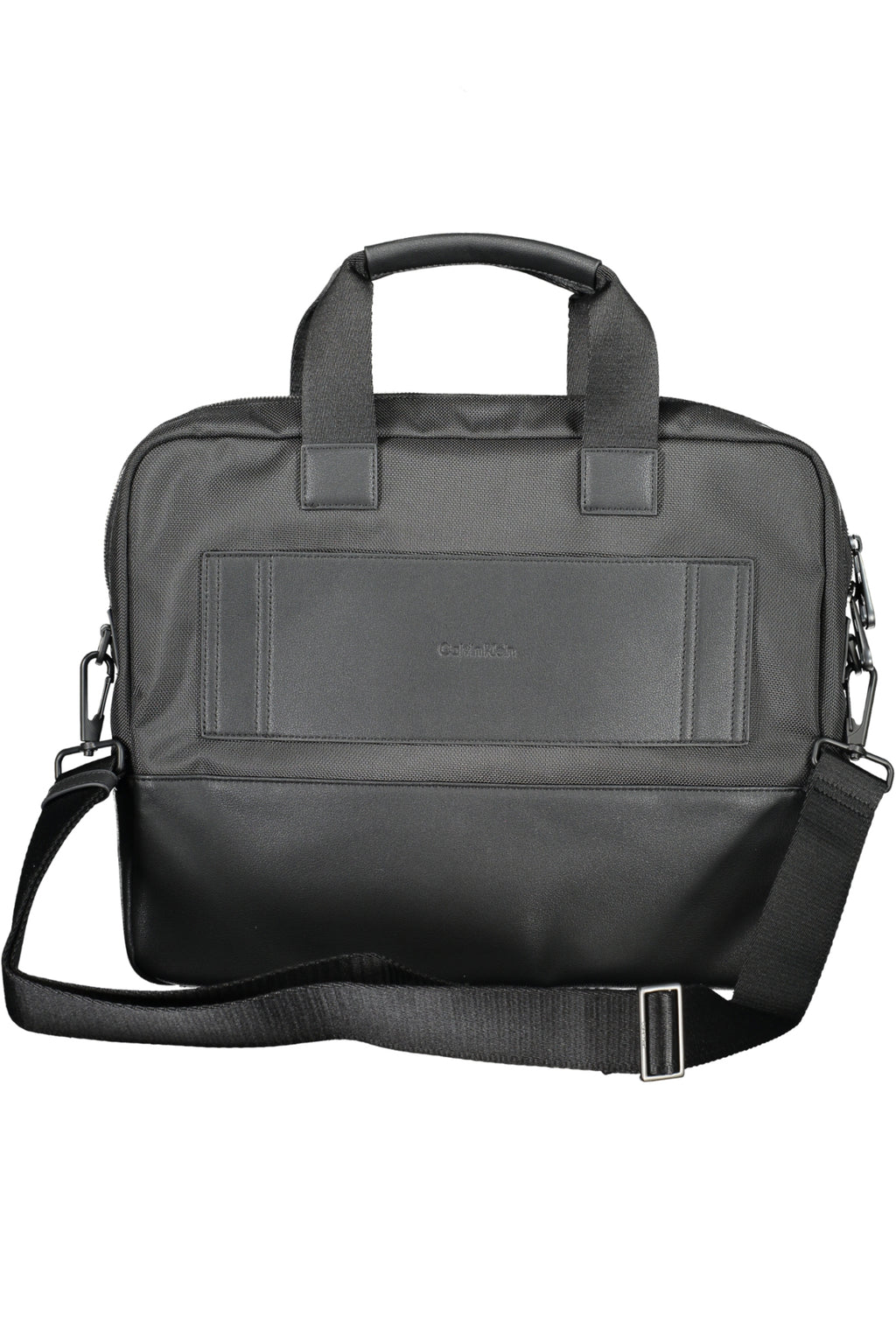 Porte-documents homme noir Calvin Klein – 2 poches extérieures