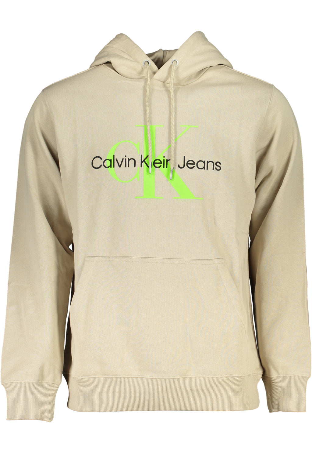 Sweat homme Calvin Klein beige