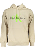 Sweat homme Calvin Klein beige