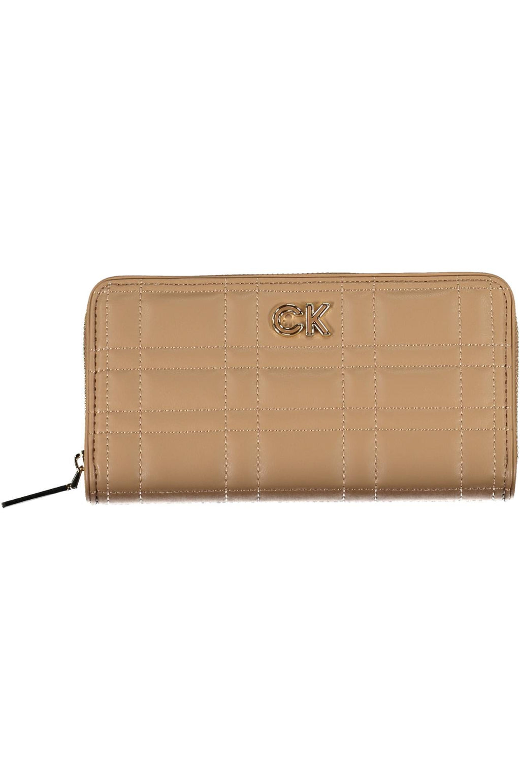 Portefeuille femme beige Calvin Klein – 5 compartiments