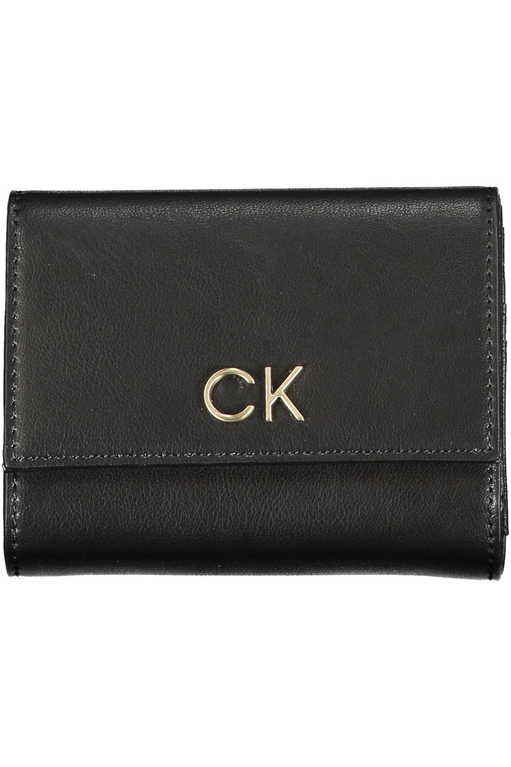 Portefeuille femme noir Calvin Klein – poche extérieure