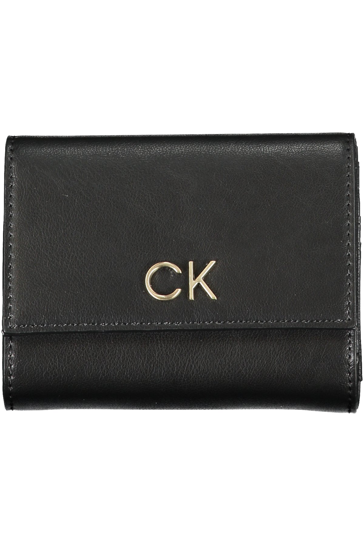 Portefeuille femme noir Calvin Klein – poche extérieure