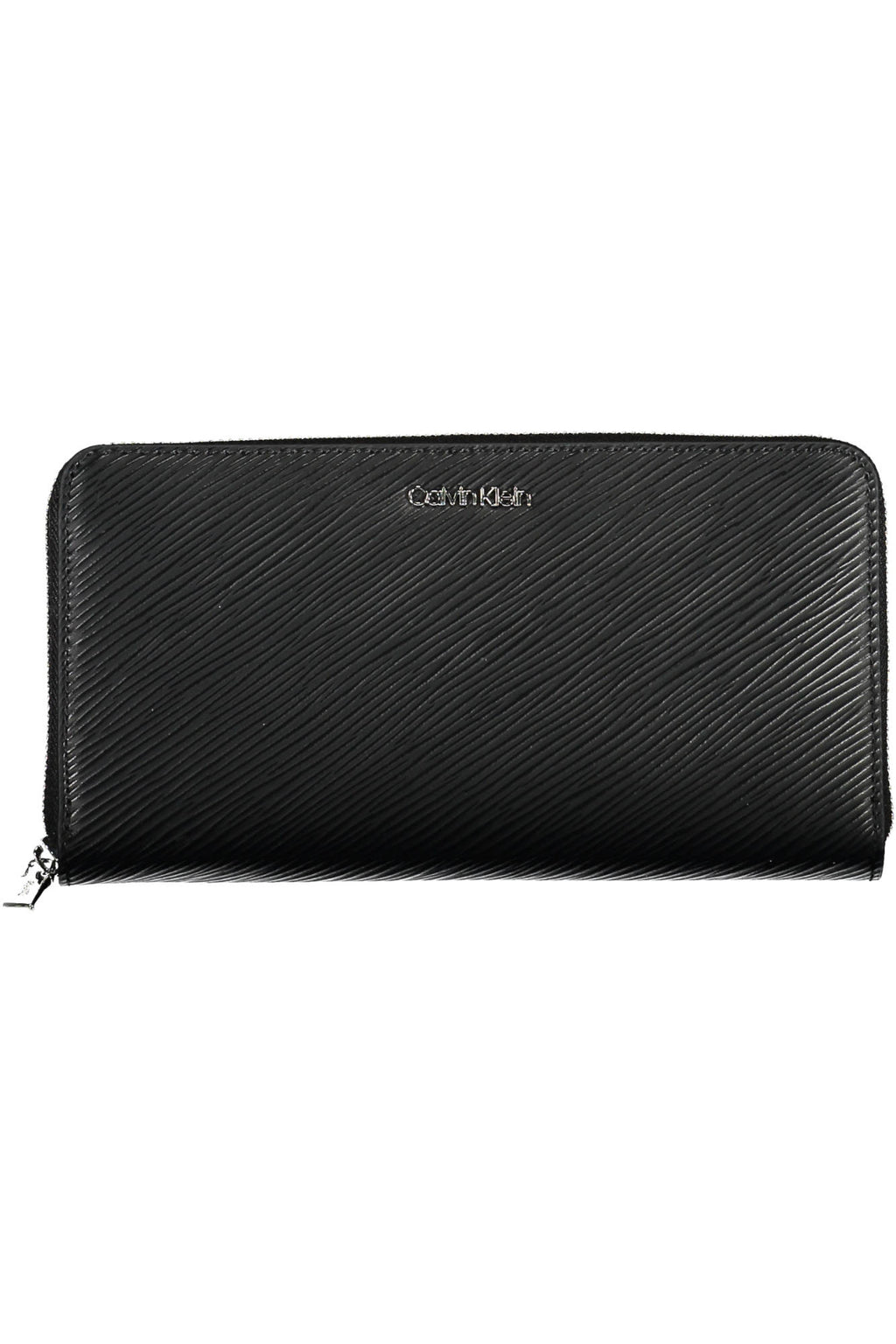 Portefeuille femme noir Calvin Klein – détails contrastants