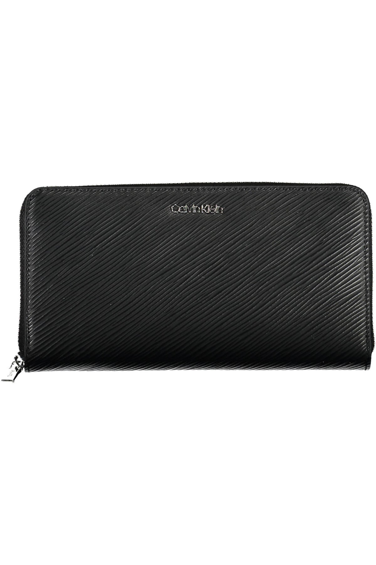 Portefeuille femme noir Calvin Klein – détails contrastants